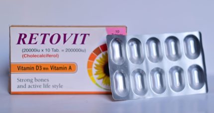Retovit – Vitamin D3 + A Formula for Bone Strength & Immunity Boost